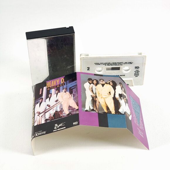 Heavy D & The Boyz – Big Tyme Cassette US 1989 Uptown MCAC 42302 Old School - Picture 3 of 4